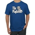 thumbnail image 1 of Wild Bobby,The Pugfather Funny Godfather Movie Logo Pug Parody, Father's Day, Men Graphic Tees, Royal, Large, 1 of 3