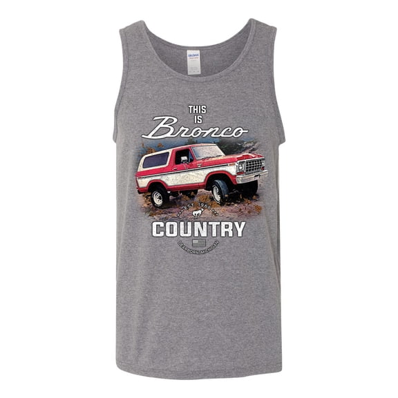 Wild Bobby This Is Ford Bronco Country Men Tank Top