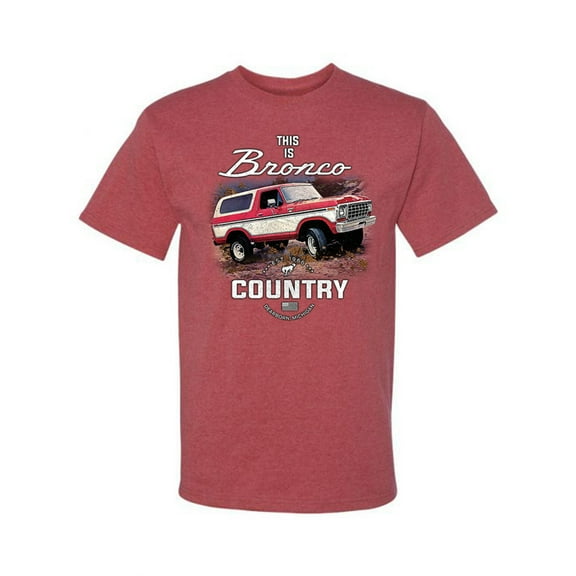 Wild Bobby This Is Ford Bronco Country Men Tee