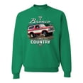 thumbnail image 1 of Wild Bobby This Is Ford Bronco Country Unisex Crewneck Sweatshirt, 1 of 6