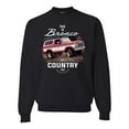 thumbnail image 1 of Wild Bobby This Is Ford Bronco Country Unisex Crewneck Sweatshirt, 1 of 6