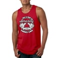 thumbnail image 1 of Wild Bobby, This is What an Amazing Mom Looks Like, Mother's Day, Men Graphic Tank Top, Red, Small, 1 of 3