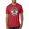 thumbnail image 1 of Wild Bobby, This is What an Amazing Mom Looks Like, Mother's Day, Men Premium Tri Blend T-Shirt, Vintage Red, X-Large, 1 of 3