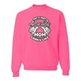thumbnail image 1 of Wild Bobby, This is What an Amazing Mom Looks Like, Mother's Day, Unisex Crewneck Graphic Sweatshirt, Neon Pink, 2XL, 1 of 3
