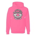 thumbnail image 1 of Wild Bobby, This is What an Amazing Mom Looks Like, Mother's Day, Unisex Graphic Hoodie Sweatshirt, Neon Pink, Large, 1 of 3