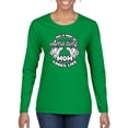 thumbnail image 1 of Wild Bobby, This is What an Amazing Mom Looks Like, Mother's Day, Women Graphic Long Sleeve T-Shirt, Kelly, Small, 1 of 3