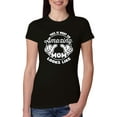 thumbnail image 1 of Wild Bobby, This is What an Amazing Mom Looks Like, Mother's Day, Women Slim Fit Junior Tee, Black, Small, 1 of 3