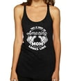 thumbnail image 1 of Wild Bobby, This is What an Amazing Mom Looks Like, Mother's Day, Women Tri-Blend Racerback Tank Top, Vintage Black, Medium, 1 of 3