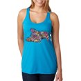 thumbnail image 1 of Wild Bobby, Tired Sleeping Cat | I Wish I Was My Cat Funny Colorful Kitty | Dean Russo Art Animal Lover Tri-Blend Racerback Tank Top, Vintage Turquoise, Medium, 1 of 6