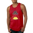 thumbnail image 1 of Wild Bobby, Today Is A Good Day for a Good Day Motivational Inspirational Pop Culture Mens Graphic Tank Top, Red, Small, 1 of 3