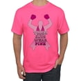 thumbnail image 1 of Wild Bobby Tough Guys Wear Pink Boxer Breast Cancer Awareness Men Tee, Neon Pink, 3X-Large, 1 of 6