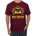thumbnail image 1 of Wild Bobby, Transporting the Worlds Most Precious Cargo Bus Driver Cars and Trucks Men's Graphic T-Shirt, Maroon, Small, 1 of 3