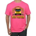 thumbnail image 1 of Wild Bobby, Transporting the Worlds Most Precious Cargo Bus Driver Cars and Trucks Men's Graphic T-Shirt, Neon Pink, X-Large, 1 of 3