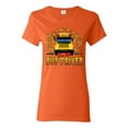 thumbnail image 1 of Wild Bobby, Transporting the Worlds Most Precious Cargo Bus Driver Cars and Trucks Womens Graphic T-Shirt, Orange, Small, 1 of 3