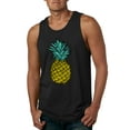 thumbnail image 1 of Wild Bobby, Trendy Tropical Pineapple, Fashion, Men Graphic Tank Top, Black, Small, 1 of 4