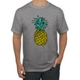 thumbnail image 1 of Wild Bobby, Trendy Tropical Pineapple, Fashion, Men Graphic Tee, Heather Grey, Large, 1 of 4
