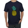 thumbnail image 1 of Wild Bobby, Trendy Tropical Pineapple, Fashion, Men Graphic Tee, Navy, 5X-Large, 1 of 4