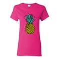 thumbnail image 1 of Wild Bobby, Trendy Tropical Pineapple, Fashion, Women Graphic Tee, Fuschia, X-Large, 1 of 4