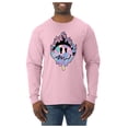 thumbnail image 1 of Wild Bobby Trippy Happy Face Men Long Sleeve Shirt, 1 of 6