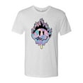 thumbnail image 1 of Wild Bobby Trippy Happy Face Men Premium Tri Blend Tee, 1 of 6