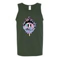 thumbnail image 1 of Wild Bobby Trippy Happy Face Men Tank Top, 1 of 6