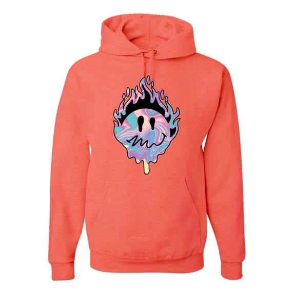 Wild Bobby Trippy Happy Face Unisex Hoodie Sweatshirt