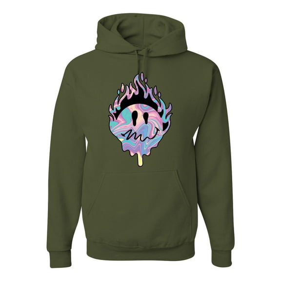 Wild Bobby Trippy Happy Face Unisex Hoodie Sweatshirt