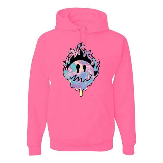 Wild Bobby Trippy Happy Face Unisex Hoodie Sweatshirt