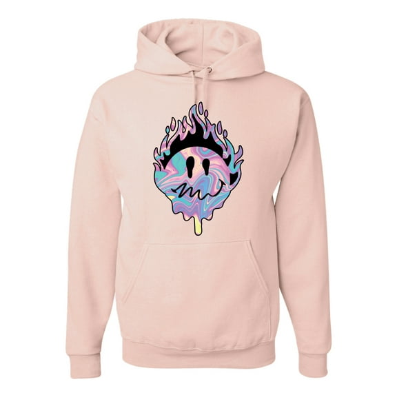 Wild Bobby Trippy Happy Face Unisex Hoodie Sweatshirt