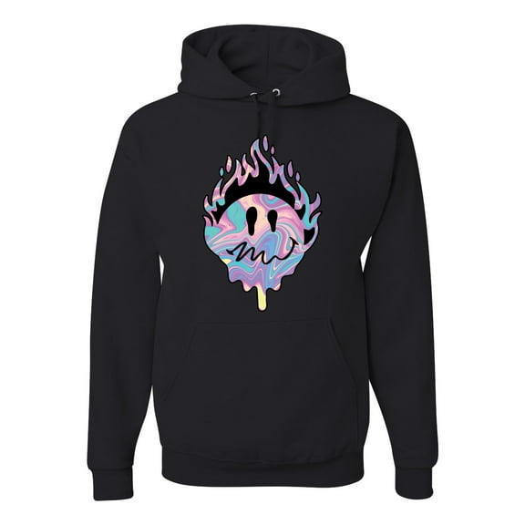 Wild Bobby Trippy Happy Face Unisex Hoodie Sweatshirt