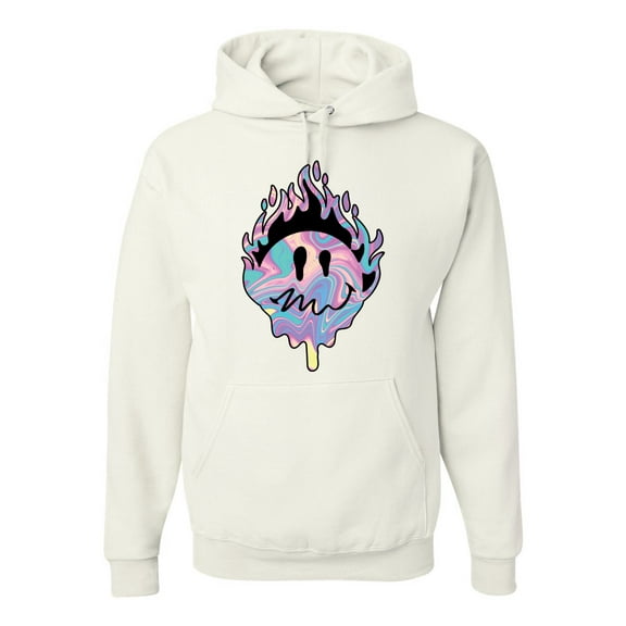 Wild Bobby Trippy Happy Face Unisex Hoodie Sweatshirt