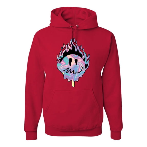 Wild Bobby Trippy Happy Face Unisex Hoodie Sweatshirt