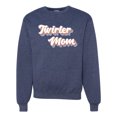thumbnail image 1 of Wild Bobby Twirler Mom Girl Sports Unisex Crewneck Graphic Sweatshirt, Vintage Heather Navy, Large, 1 of 5