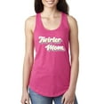 thumbnail image 1 of Wild Bobby, Twirler Mom Girl Sports Women Racerback Tank Top, Raspberry, Medium, 1 of 5