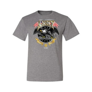 Wild Bobby U.S. Army Eagle Loyalty & Respect Men Tee