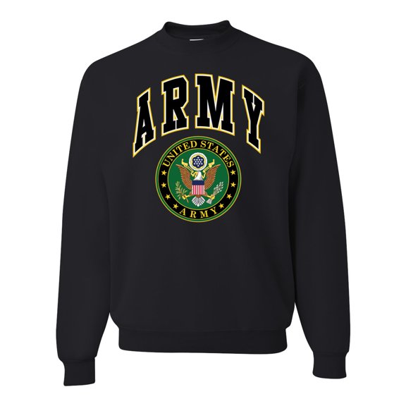 Wild Bobby U.S. Army Official Seal Unisex Crewneck Sweatshirt