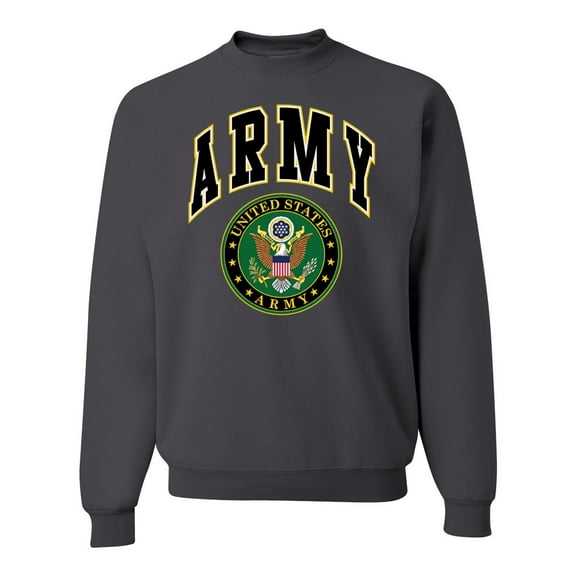 Wild Bobby U.S. Army Official Seal Unisex Crewneck Sweatshirt