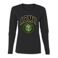 thumbnail image 1 of Wild Bobby U.S. Army Official Seal Women Graphic Long Sleeve Tee, 1 of 6