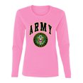 thumbnail image 1 of Wild Bobby U.S. Army Official Seal Women Graphic Long Sleeve Tee, 1 of 6