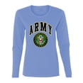 thumbnail image 1 of Wild Bobby U.S. Army Official Seal Women Graphic Long Sleeve Tee, 1 of 6