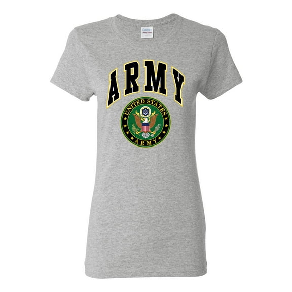Wild Bobby U.S. Army Official Seal Women Graphic Tee
