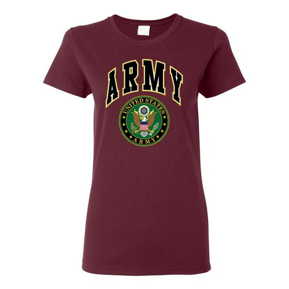 Wild Bobby U.S. Army Official Seal Women Graphic Tee