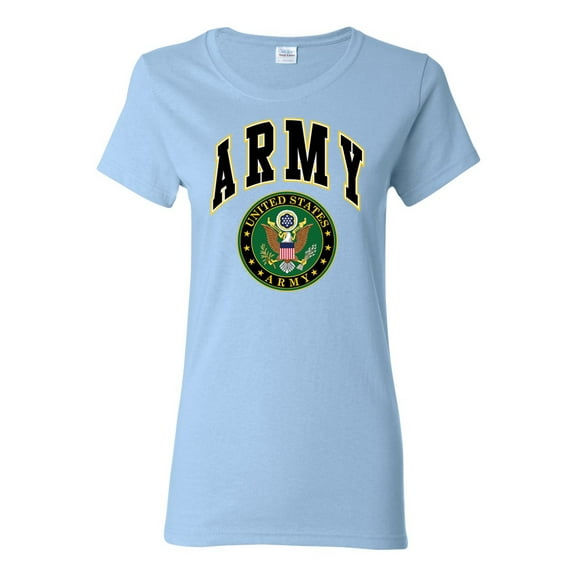 Wild Bobby U.S. Army Official Seal Women Graphic Tee
