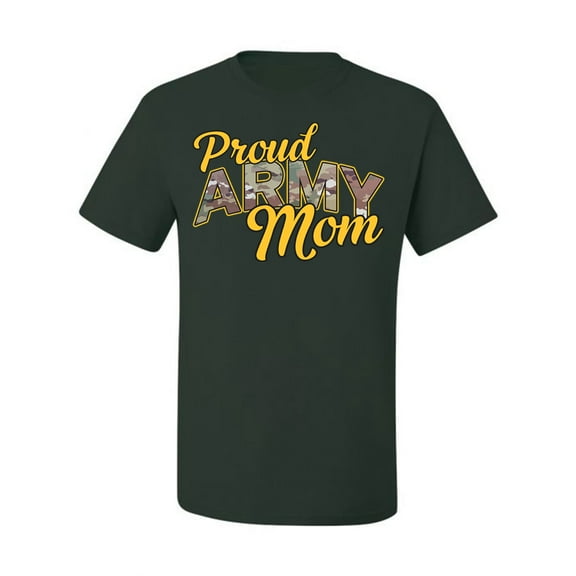 Wild Bobby U.S. Army Proud Mom Men Tee