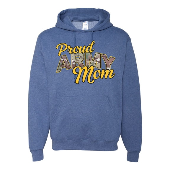 Wild Bobby U.S. Army Proud Mom Unisex Hoodie Sweatshirt