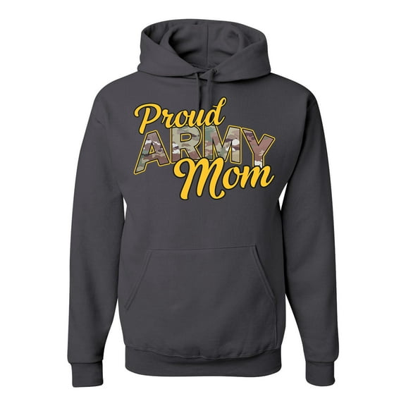 Wild Bobby U.S. Army Proud Mom Unisex Hoodie Sweatshirt