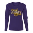 thumbnail image 1 of Wild Bobby U.S. Army Proud Mom Women Graphic Long Sleeve Tee, 1 of 6