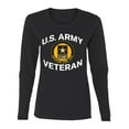 thumbnail image 1 of Wild Bobby U.S. Army Veteran Women Graphic Long Sleeve Tee, 1 of 6
