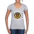 thumbnail image 1 of Wild Bobby U.S. Army Veteran Women Standard V-Neck Tee, 1 of 6