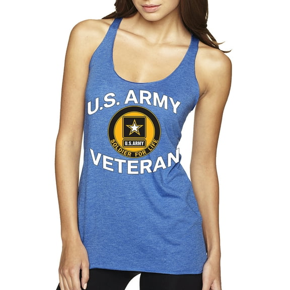 Wild Bobby U.S. Army Veteran Women Tri-Blend Racerback Tank Top